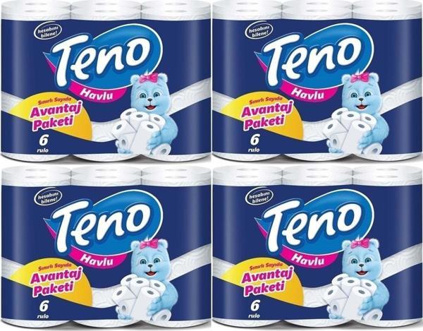 Ultra Kağıt Havlu Çift Katlı 24 Lü Paket (4pk*6) (avantaj Pk Serisi) - Image 1