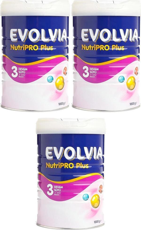 NutriPro Plus 3 Bebek Maması 1000  gr x 3 Adet - Image 1