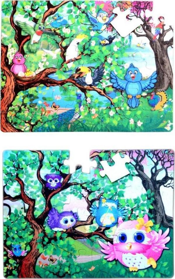 Tox Baykuş 5+ Keçe Yapboz - 5 Yaş Puzzle T017 - Image 1