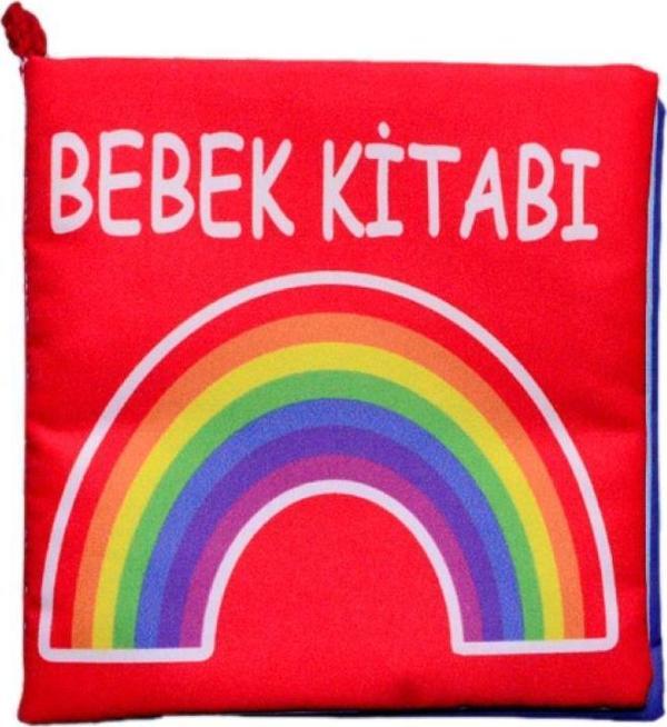 Tox Bebek Renkli Kumaş Sessiz Kitap T061 - Bez Kitap , Eğitici Oyuncak , Yumuşak ve Hışırtılı - Image 1
