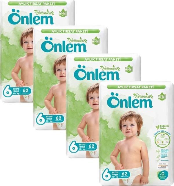 Önlem Botanika 6 Extra Large 15+ Kg 62 Adet x 4 Adet - Image 1