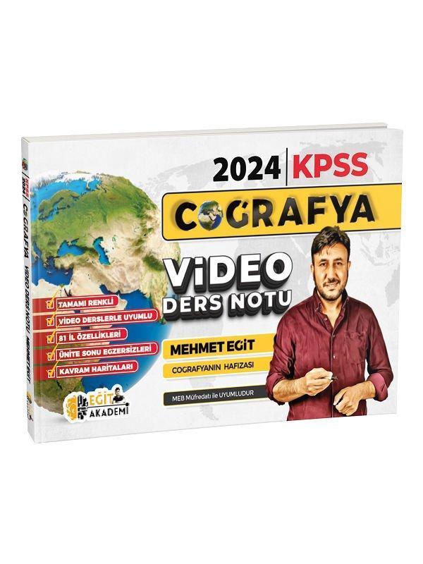 Mehmet Eğit KPSS Coğrafya Video Ders Notları - Mehmet Eğit - Image 1