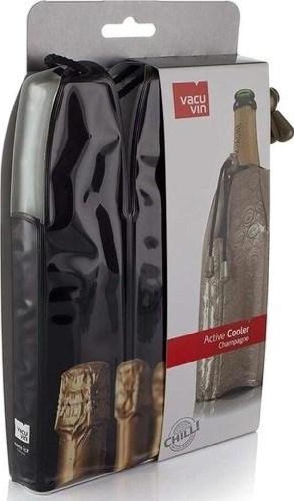 Vacu Vin 38854606 Aktif Şampanya Soğutucu Desenli - Image 1
