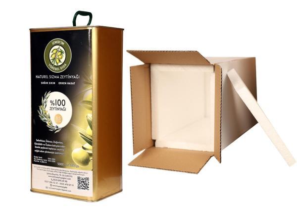 Muğla Soğuk Sıkım Zeytinyağı 5 lt - Image 1