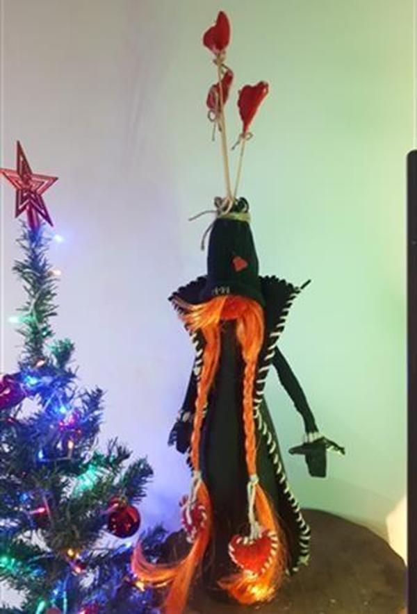 himarry Şans cücesi 60 cm kızıl saçlı kız hediyelik - Image 1