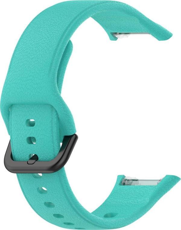 Microsonic Oppo Watch Free Kordon, Silicone Sport Band Turkuaz - Image 1