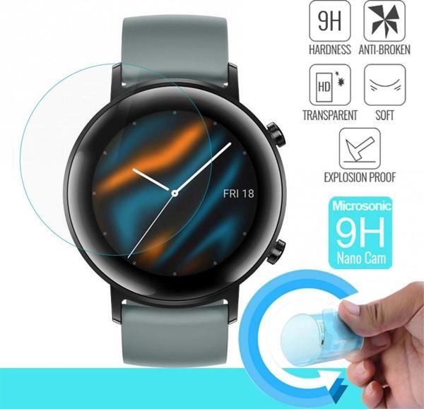 Microsonic Huawei Watch GT2 42mm Nano Cam Ekran Koruyucu - Image 1