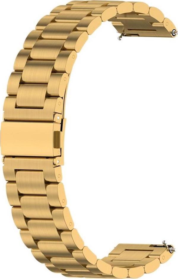 Microsonic Garmin Forerunner 255S Metal Stainless Steel Kordon Gold - Image 1