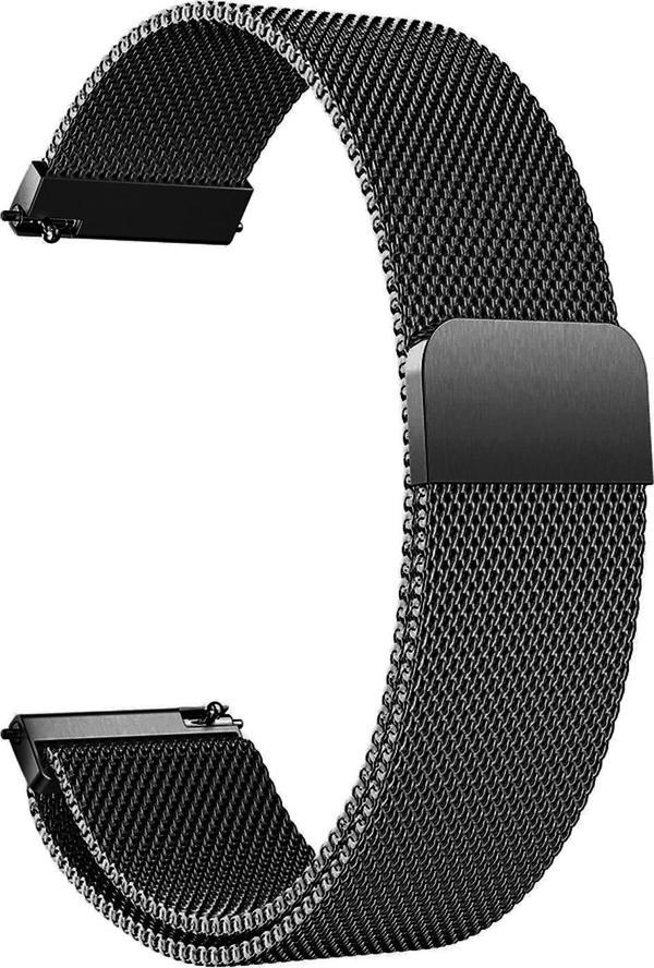 Microsonic Garmin Vivoactive 5 Milanese Loop Kordon Siyah - Image 1