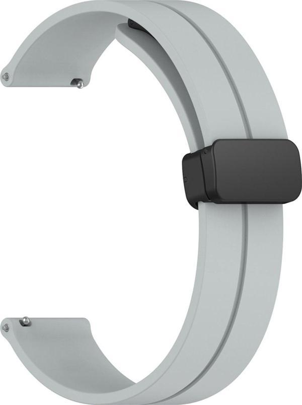 Microsonic Huawei Watch Buds Kordon Ribbon Line Gri - Image 1