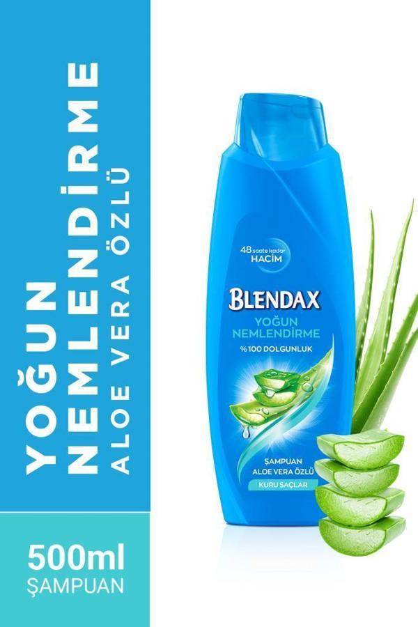 Blendax Yoğun Nemlendirme Aloe Vera Şampuan 500 Ml - Image 1