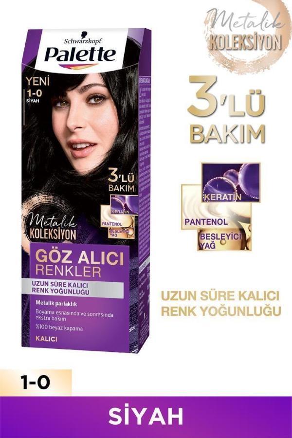 Palette Göz Alıcı Renkler 1-0 Siyah - Image 1