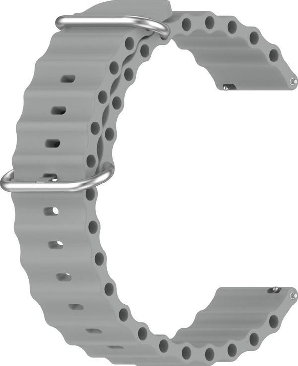 Microsonic Xiaomi Watch S1 Kordon Ocean Band Gri - Image 1
