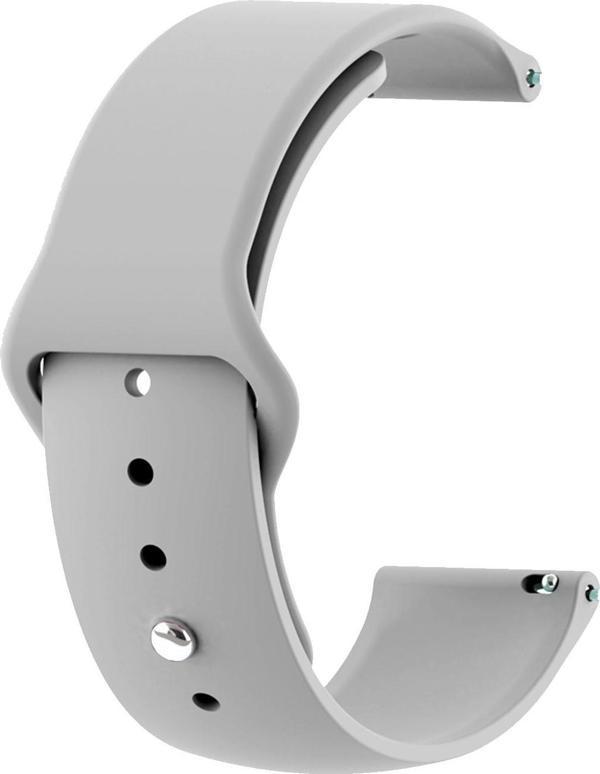 Microsonic Garmin Forerunner 55 Silicone Sport Band Gri - Image 1