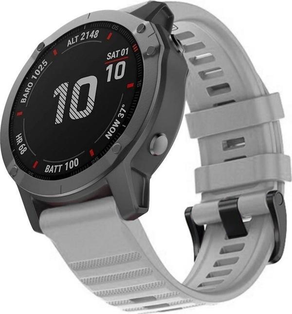 Microsonic Garmin Approach S62 Kordon Quick Fit Strap Band Gri - Image 1