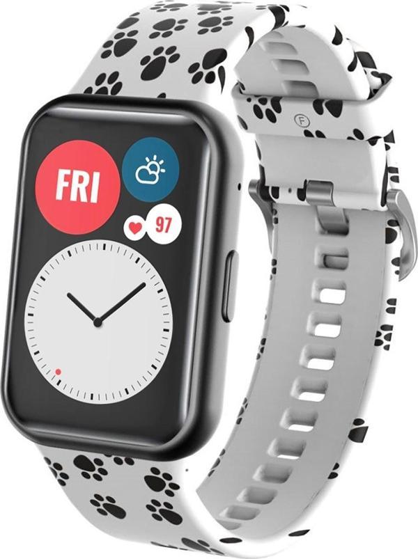 Microsonic Huawei Watch Fit Kordon, Quick Buckle Band Paw - Image 1