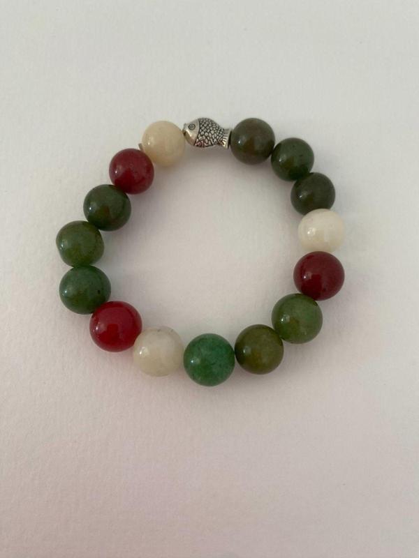 Hediyem Evime Balık Figürlü Doğaltaş Bileklik Model 3 - Image 1