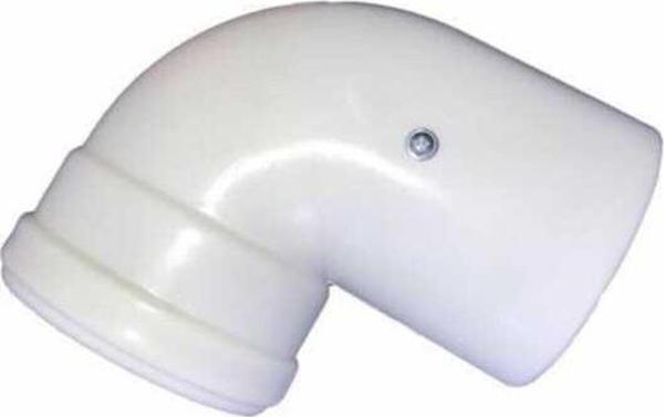 Protherm Hermetik Şofben 90° Kapalı Dirsek Logolu - Image 1