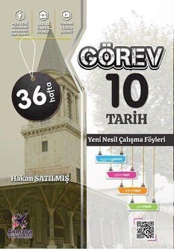 10. Sınıf Tarih Görev Yeni Nesil Çalışma Föyleri - Armada Yayınları - Image 1