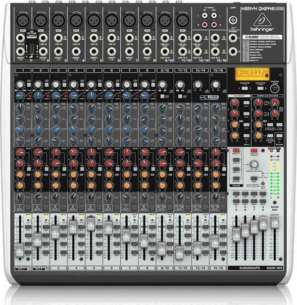 Behringer QX2442USB XENYX Analog Mixer - Image 1
