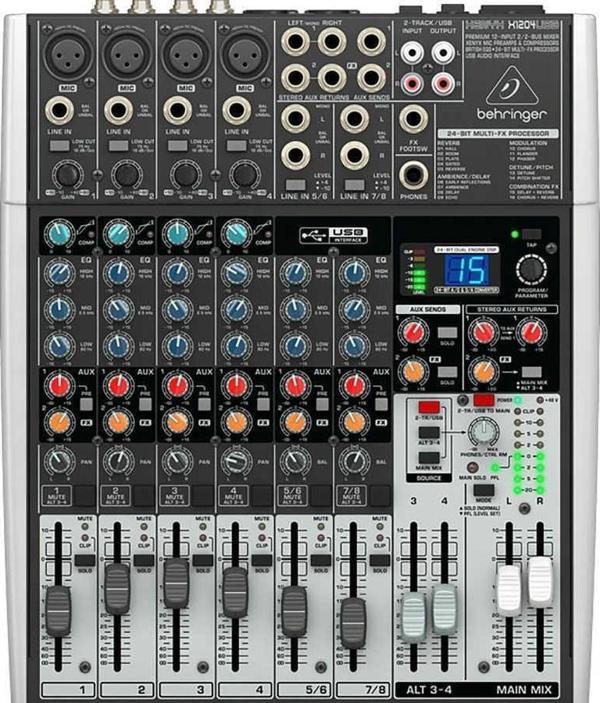 Behringer XENYX X1204USB Analog Mixer - Image 1
