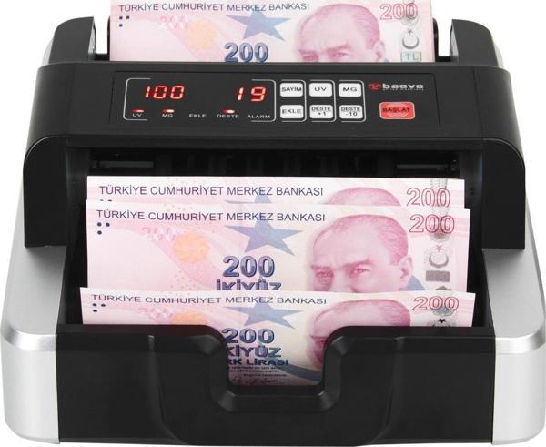 Baove GB4100 Para Sayma Makinesi ve Sahte Para Yakalama - Adet Sayım - TL - Euro – Usd - Image 1