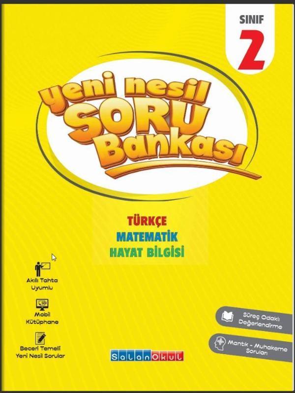 Salan Yayınları 2. Sınıf Tüm Dersler Soru Bankası - Salan Yayınları - Image 1