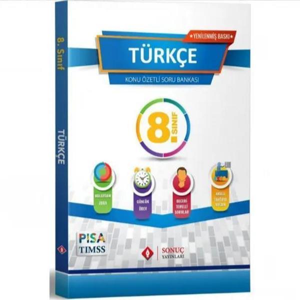Sonuç Yayınları 8. Sınıf Türkçe Set - Sonuç Yayınları - Image 1