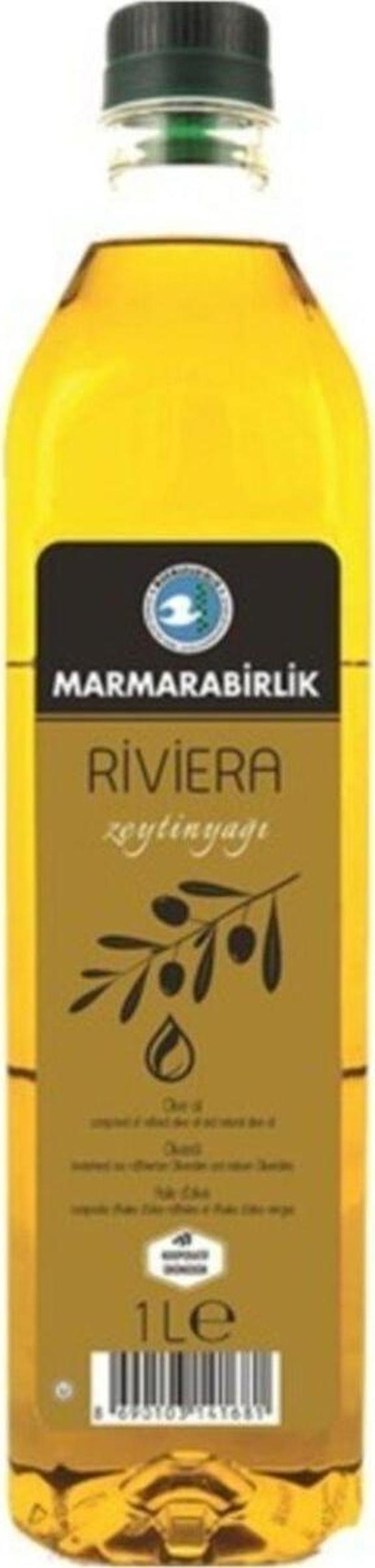 Marmarabirlik RİVİERA Zeytinyağı 1 LT - Image 1