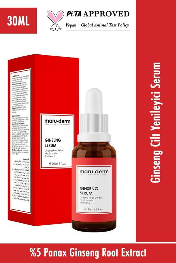 Maru.Derm Ginseng Cilt Yenileyici Serum 30 ml - Image 1