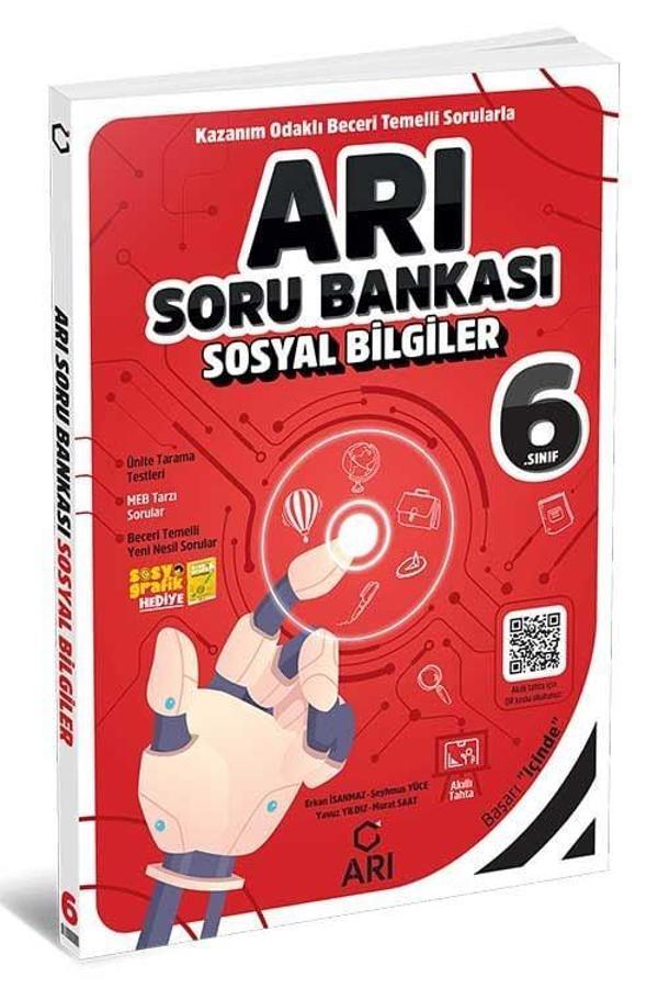 6. Sınıf Sosyal Bilgiler Arı Soru Bankası Arı Yayıncılık - Arı Yayıncılık - Image 1