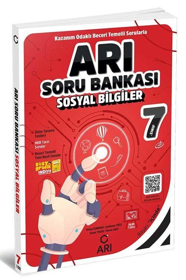 7. Sınıf Sosyal Bilgiler Soru Bankası Arı Yayıncılık - Arı Yayıncılık - Image 1