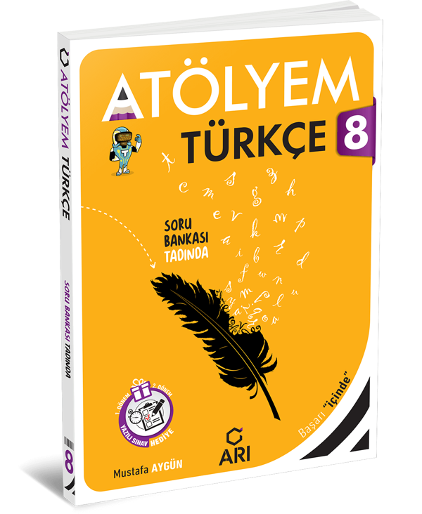 Arı Yayıncılık 8.sınıf Türkçemino Türkçe Atölyem + Yazılı eki - Arı Yayıncılık - Image 1