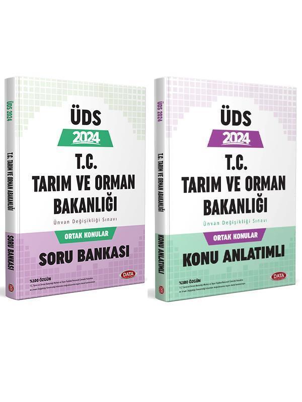 Data 2024 T.C. Tarım ve Orman Bakanlığı ÜDS Ortak Konular Soru ve Konu Data Yayınları - Data Yayınları - Image 1