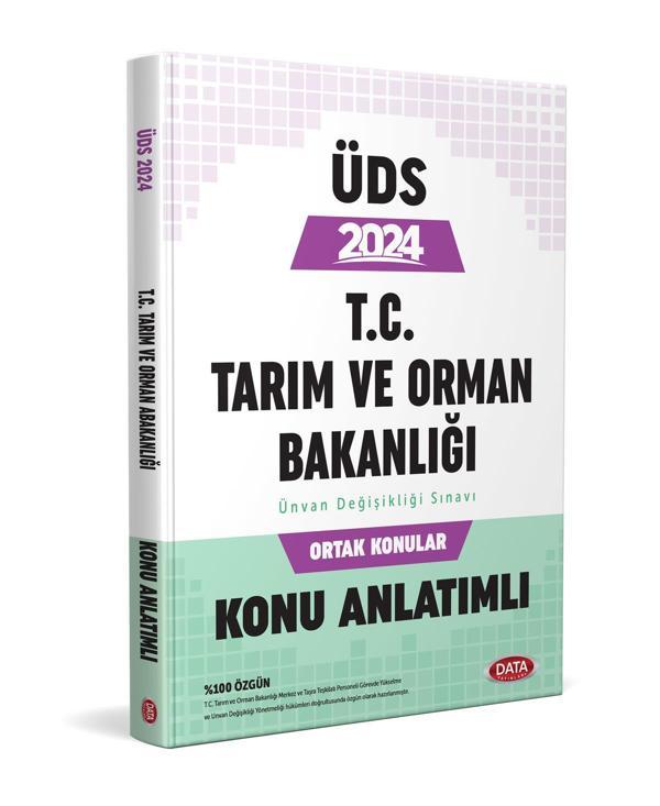 Data 2024 T.C. Tarım ve Orman Bakanlığı Ünvan Değişikliği Sınavı Ortak Konular Konu Anlatımlı Data - Data Yayınları - Image 1
