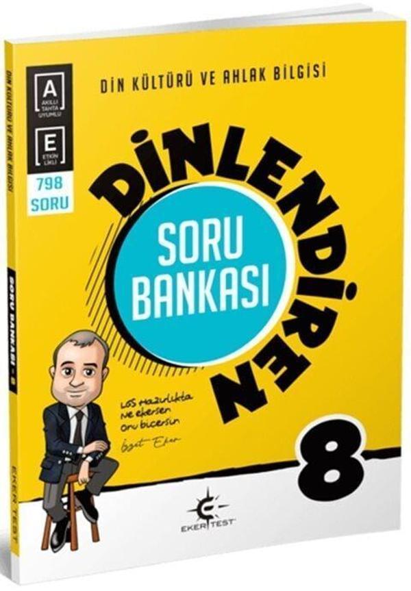 Eker Test Yayınları 8. Sınıf Din Kültürü ve Ahlak Bilgisi Dinlendiren Soru Bankası - Eker Test Yayınları - Image 1