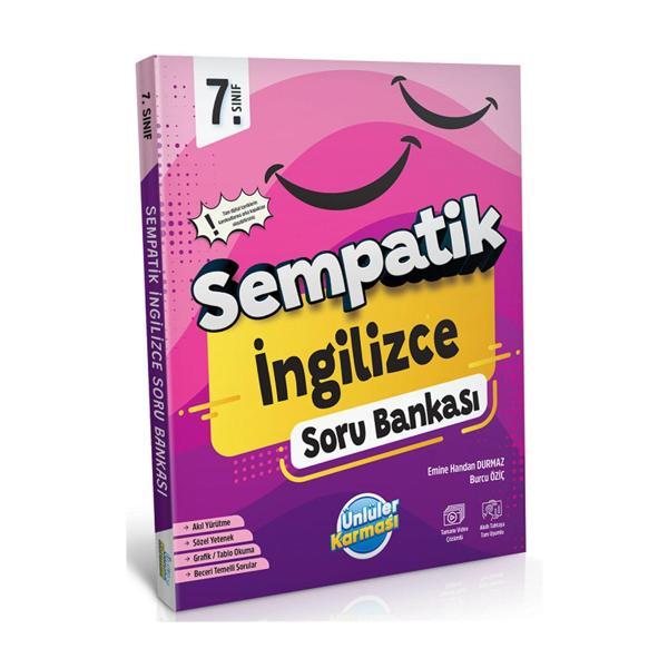 Ünlüler 7. Sınıf İngilizce Sempatik Soru Bankası Ünlüler Yayınları - Ünlüler Karması Yayınları - Image 1
