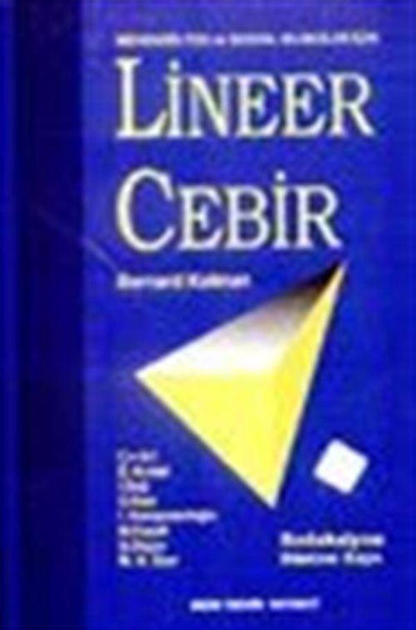 Lineer Cebir Mühendis Fen ve Sosyal Bilimciler İçin - Bilim Teknik Yayınevi - Image 1