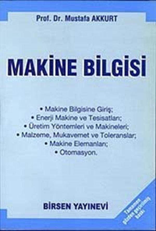 Birsen Yayınevi Makine Bilgisi - Birsen Yayınevi - Image 1