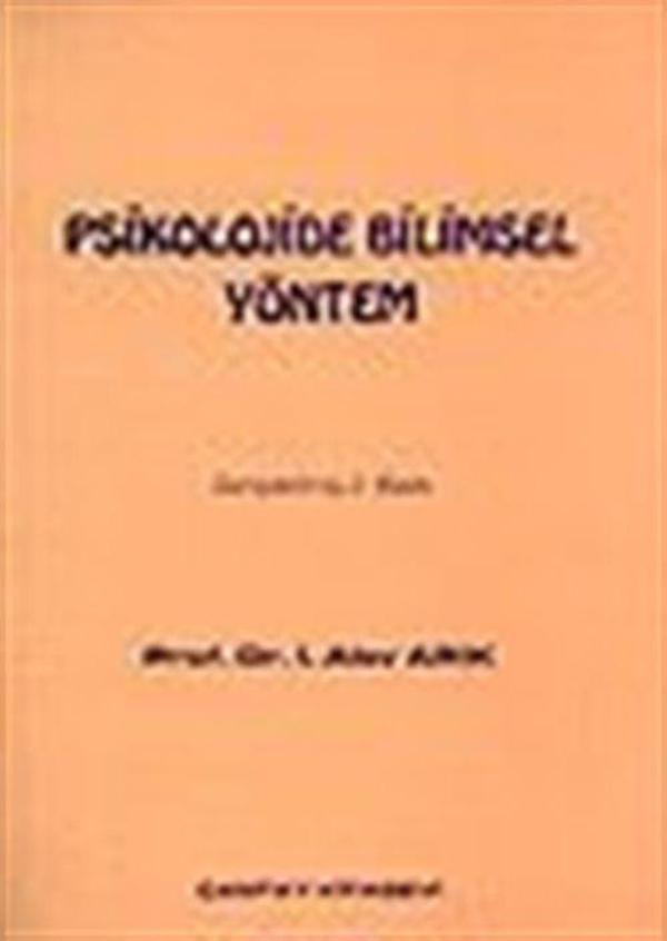 Psikolojide Bilimsel Yöntem - Çantay Kitabevi - Image 1