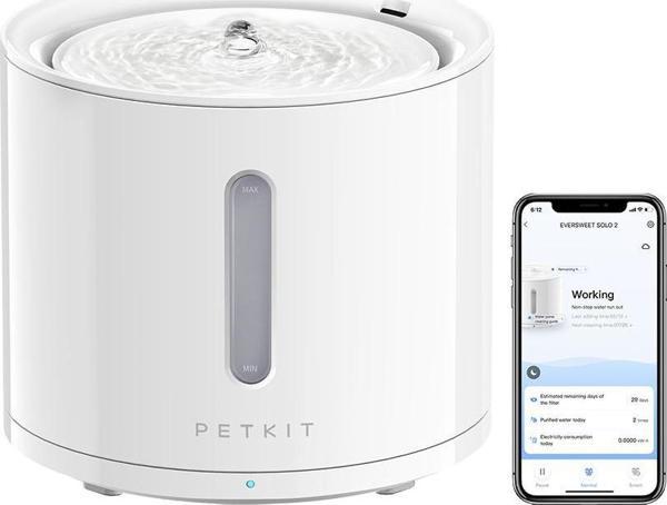 Petkit Eversweet Solo 2 Su Pınarı Beyaz (Resmi Distribütör Garantili) - Image 1