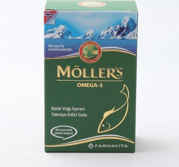 Möllers Omega-3 Takviye Edici Gıda 60 Yumuşak Kapsül - Image 1