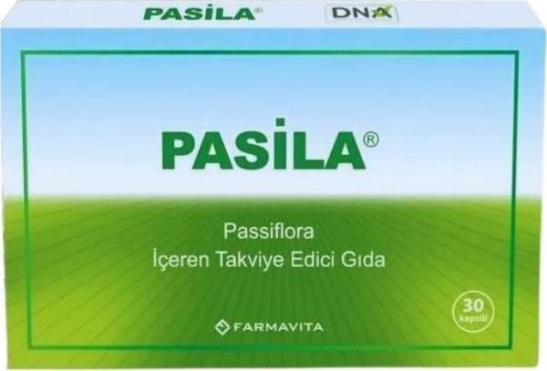 Pasila Passiflora İçeren Takviye Edici Gıda 30 Kapsül - Image 1