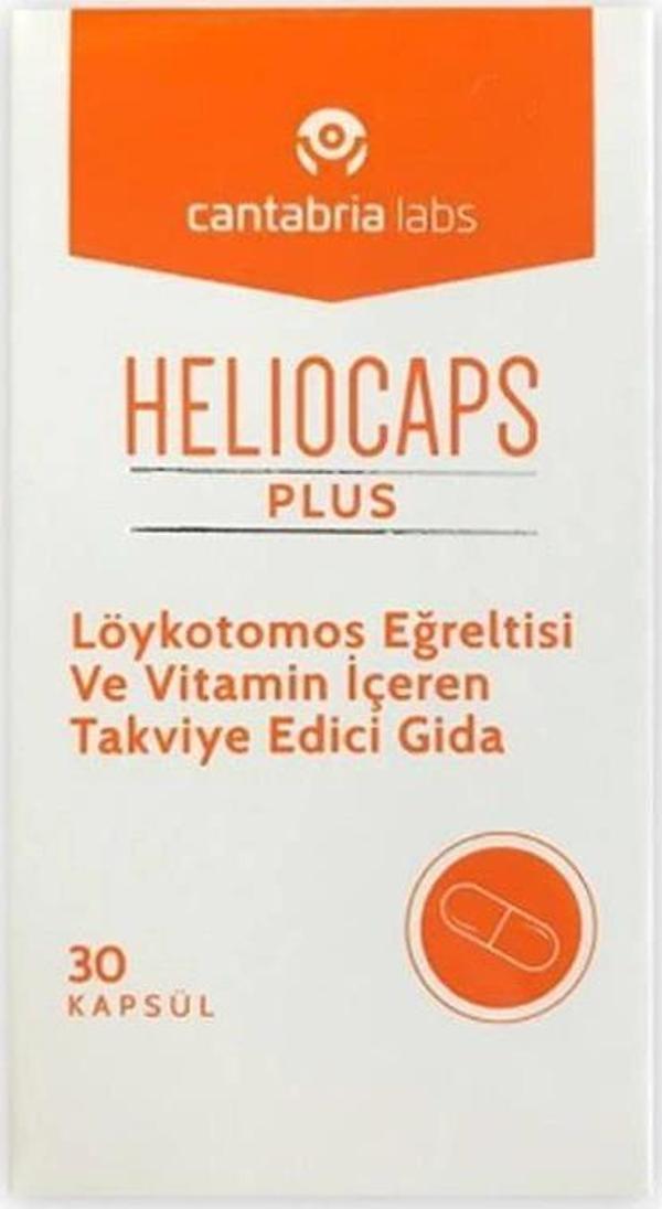 Heliocaps Plus Löykotomos Eğreltisi İçeren Takviye Gıda 30 Kapsül - Image 1