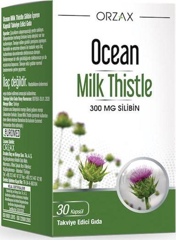 Milk Thistle Takviye Edici Gıda 30 Tablet - Image 1
