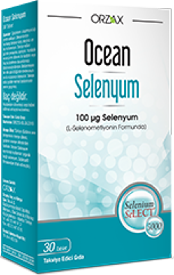 Ocean Selenyum Takviye Edici Gıda 30 Tablet - Image 1