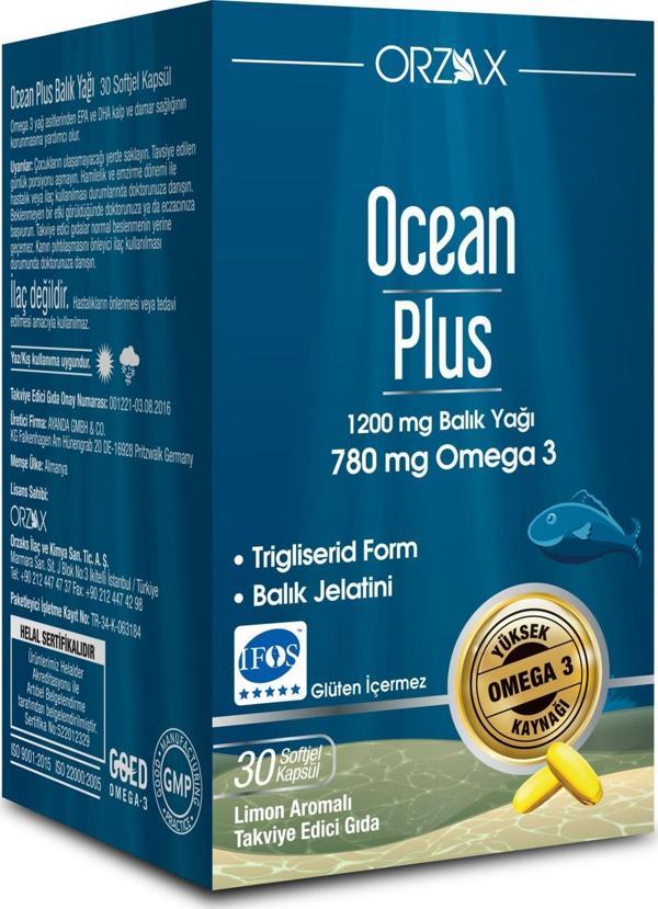 Plus Balık Yağı 1200mg 30 Kapsül - Image 1