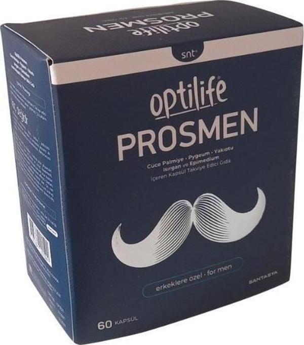 Optilife Prosmen Cüce Palmiye-Pygeum-Yakıotu Isırgan ve Epimedium İçeren Takviye Edici Gıda(Erkek) 60 Kapsül - Image 1