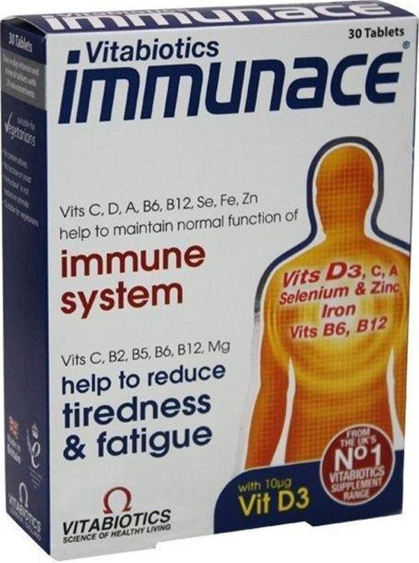Immunace Immune System 30 Tablets - Image 1