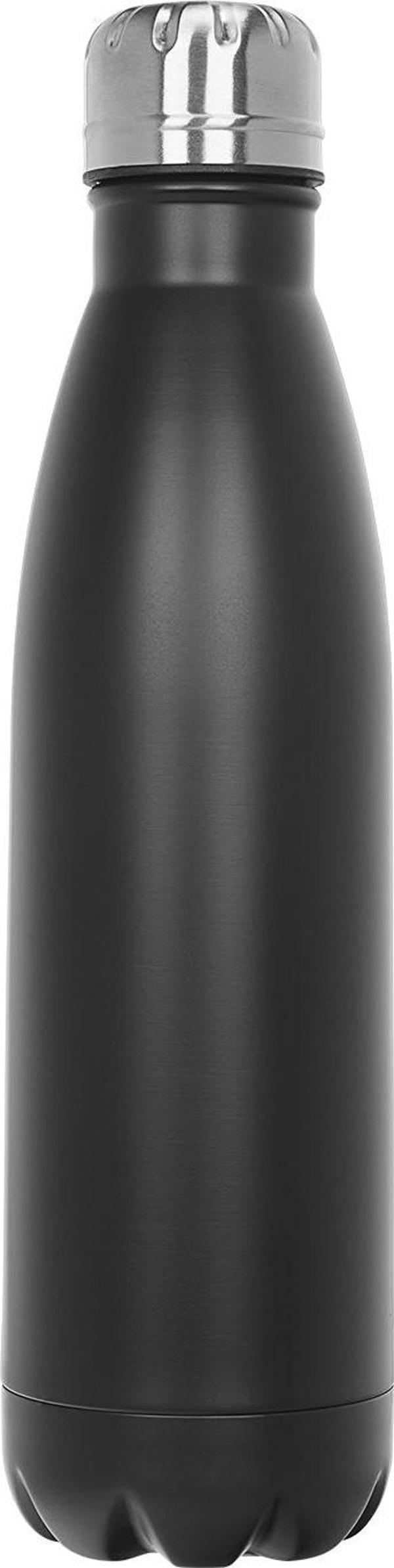 Sl-Tm05 Siyah 500Ml İç 304 Dış 201 Paslanmaz Çelik Termos Kupa-Bardak Matara Suluk - Image 1